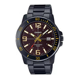 Casio Enticer Date Black Chain Watch MTP-VD01B-5BVUDF