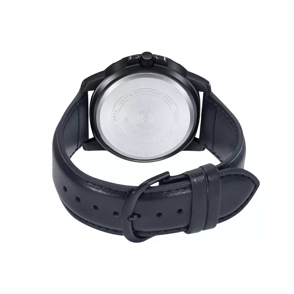 Casio Enticer Date Belt Watch MTP-VD01BL-5BVUDF