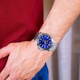 Casio Enticer Date Chain Watch MTP-VD01D-2BVUDF