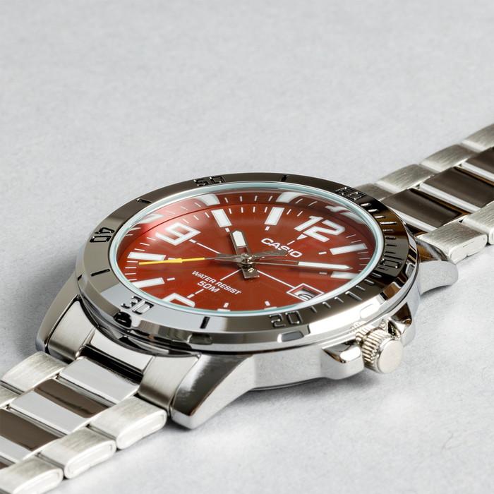 Casio Enticer Date Chain Watch MTP-VD01D-4BVUDF