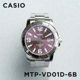 Casio Enticer Date Chain Watch MTP-VD01D-6BVUDF