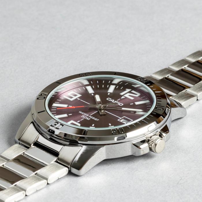 Casio Enticer Date Chain Watch MTP-VD01D-6BVUDF