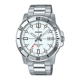 Casio Enticer Date Chain Watch MTP-VD01D-7EVUDF