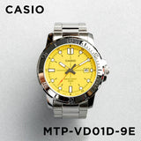 Casio Enticer Date Chain Watch MTP-VD01D-9EVUDF