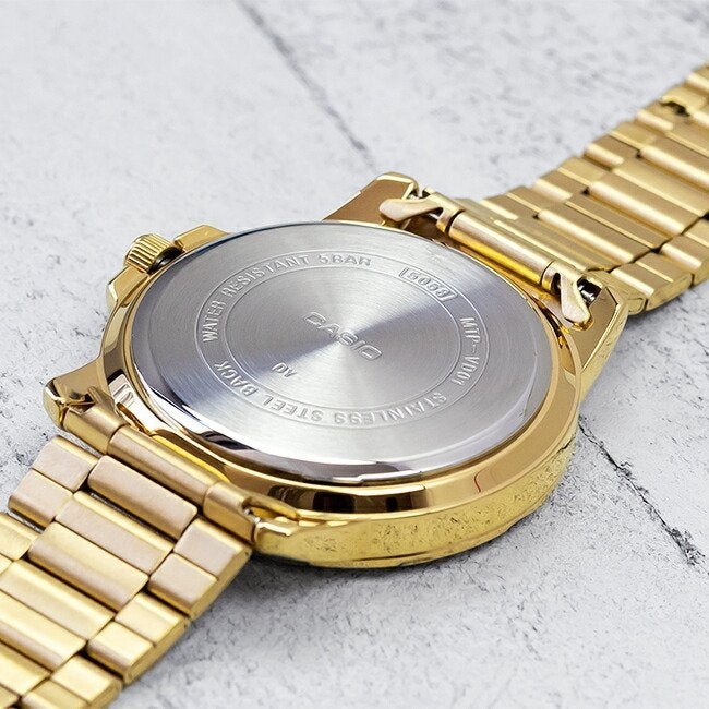 Casio Enticer Date Golden Chain Watch MTP-VD01G-1CVUDF