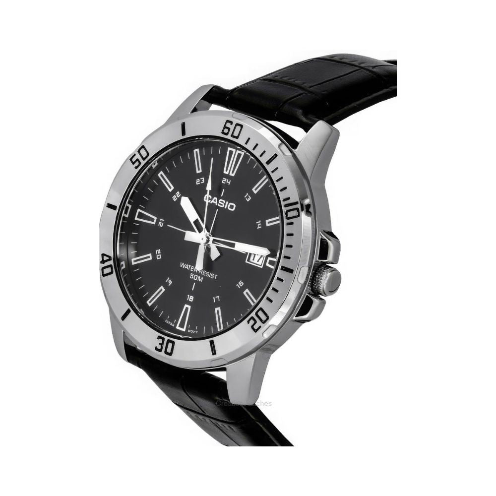 Casio Enticer Date Belt Watch MTP-VD01L-1CVUDF