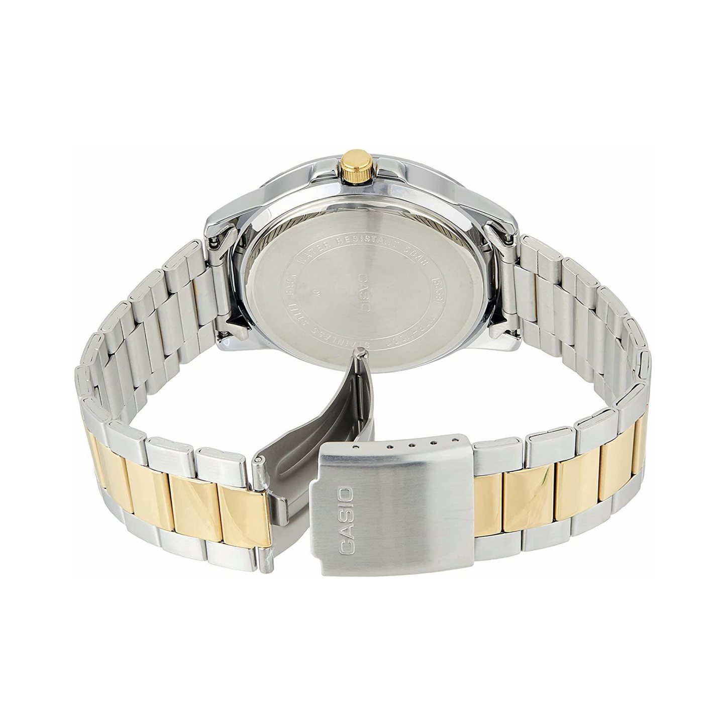 Casio Enticer Date Chain Watch MTP-VD01SG-1BVUDF