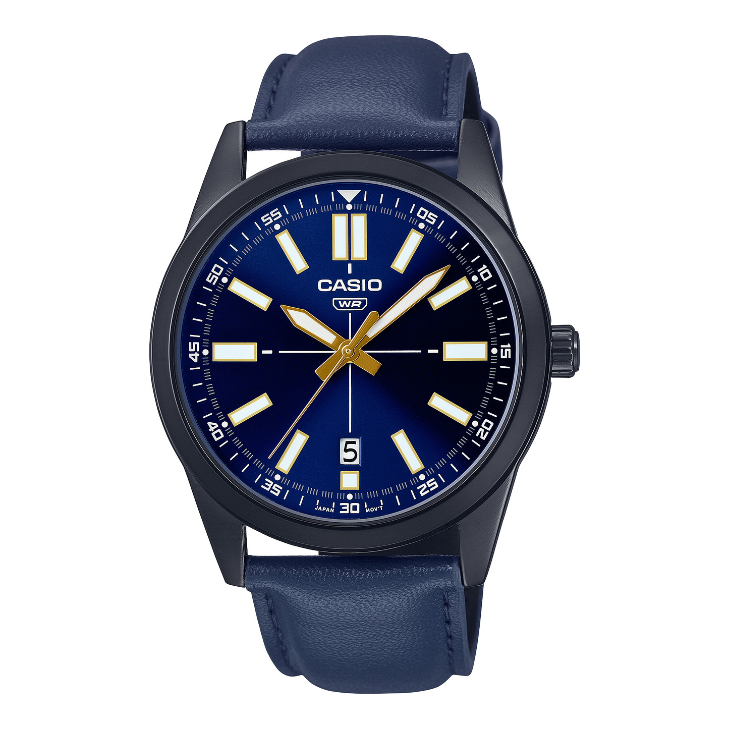 Casio Standard Date Belt Watch MTP-VD02BL-2EUDF