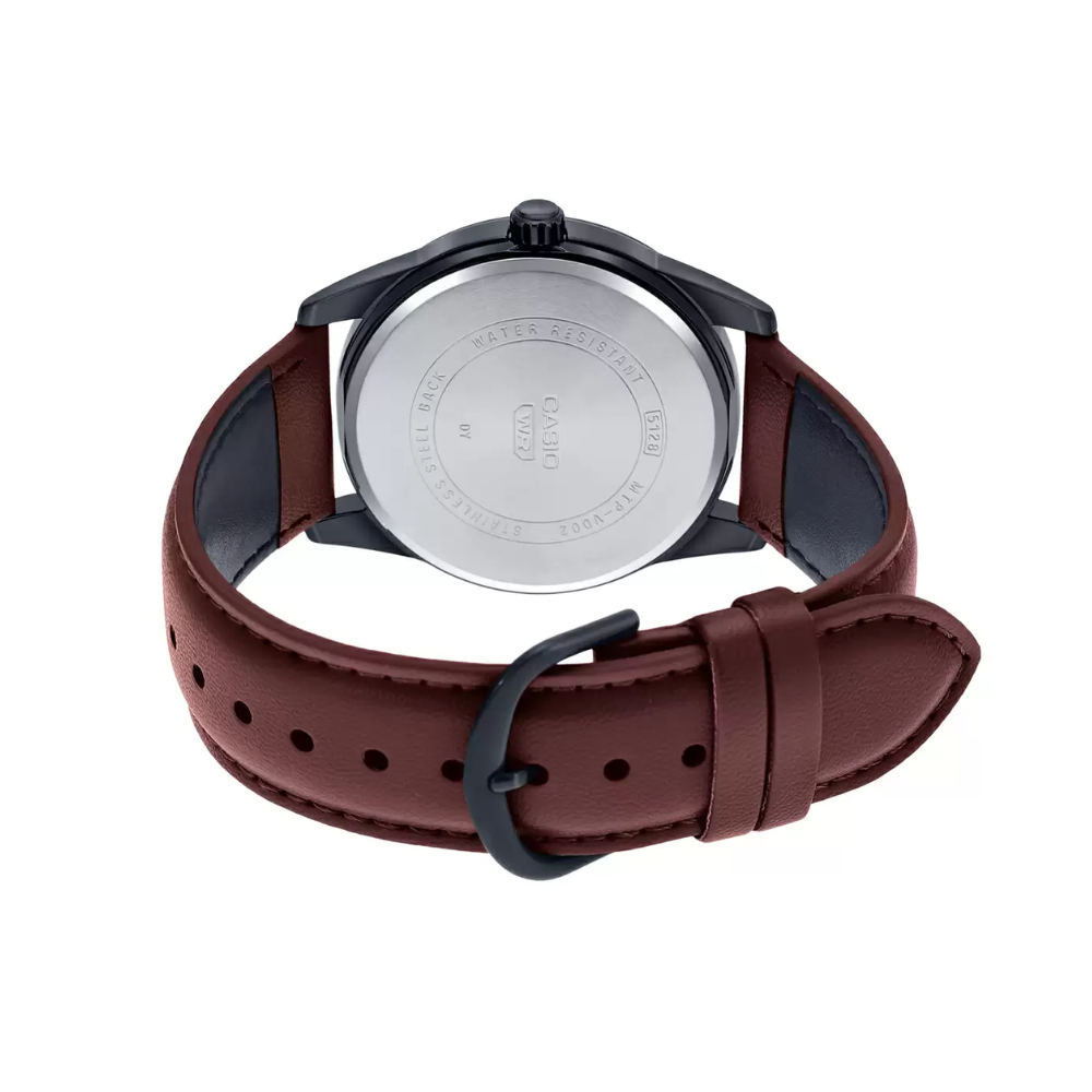 Casio Standard Date Belt Watch MTP-VD02BL-5EUDF