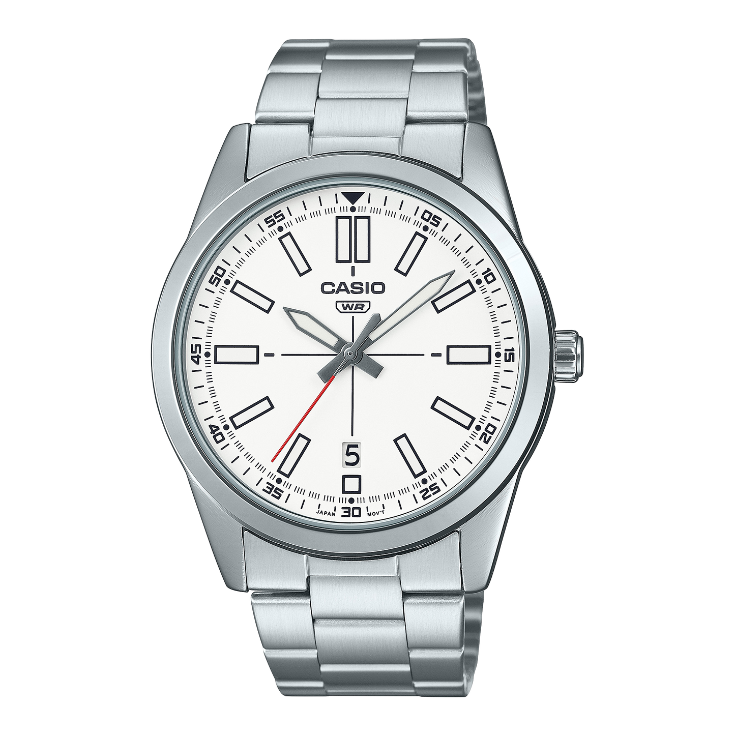 Casio Standard Date Chain Watch MTP-VD02D-7EUDF