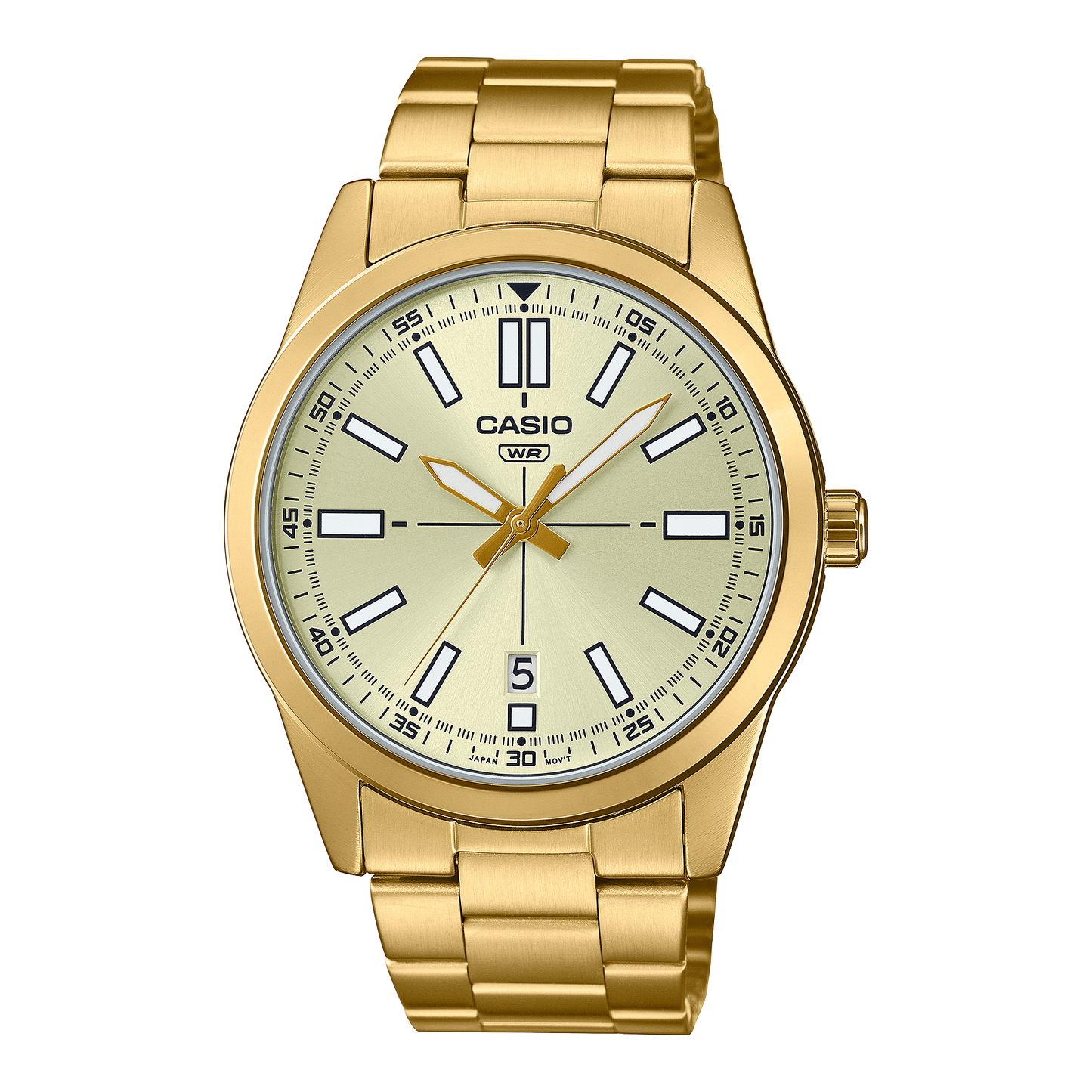 Casio Standard Date Chain Watch MTP-VD02G-9EUDF