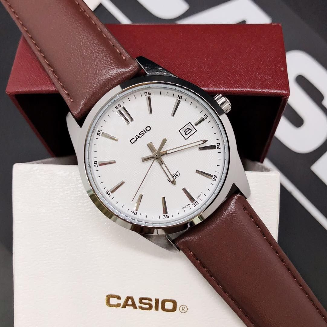 Casio Standard Date Belt Watch MTP-VD03L-5AUDF