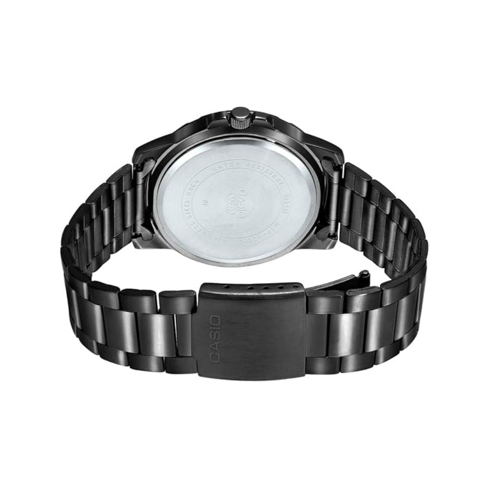 Casio Enticer Date Chain Watch MTP-VD200B-1BUDF