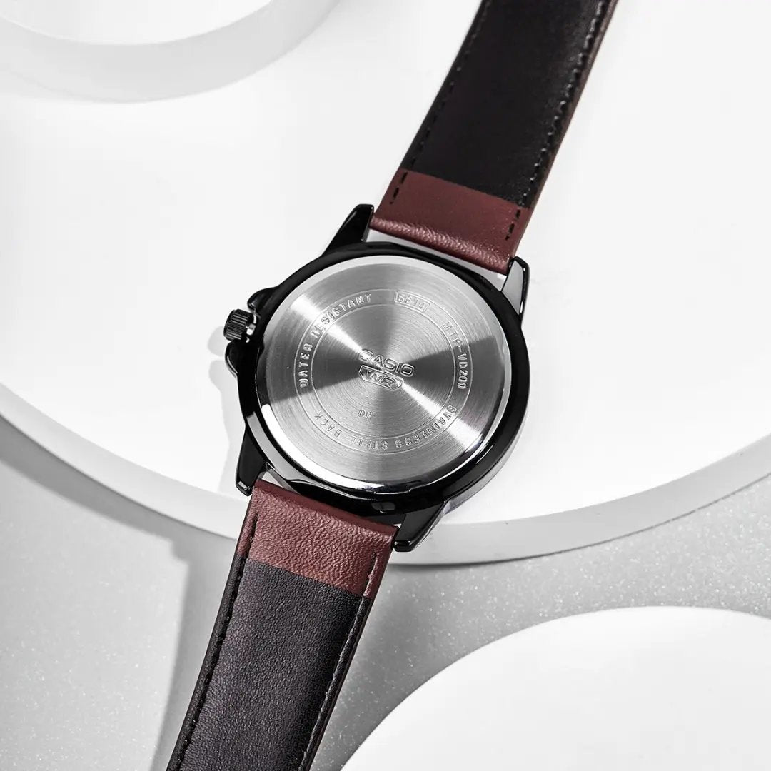 Casio Enticer Date Belt Watch MTP-VD200BL-5BUDF