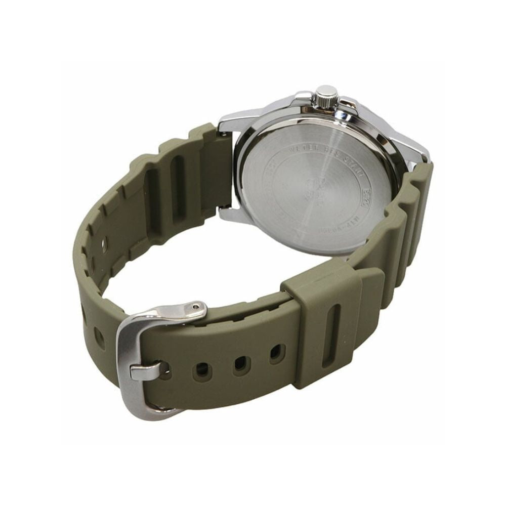 Casio Enticer Multifunction Resin Belt Watch MTP-VD300-3BUDF