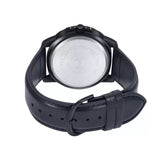 Casio Enticer Multifunction Black Belt Watch MTP-VD300BL-1EUDF