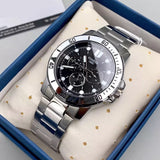 Casio Enticer Multifunction Silver Chain Watch MTP-VD300D-1EUDF