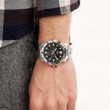 Casio Enticer Multifunction Silver Chain Watch MTP-VD300D-1EUDF