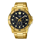Casio Enticer Multifunction Golden Chain Watch MTP-VD300G-1EUDF