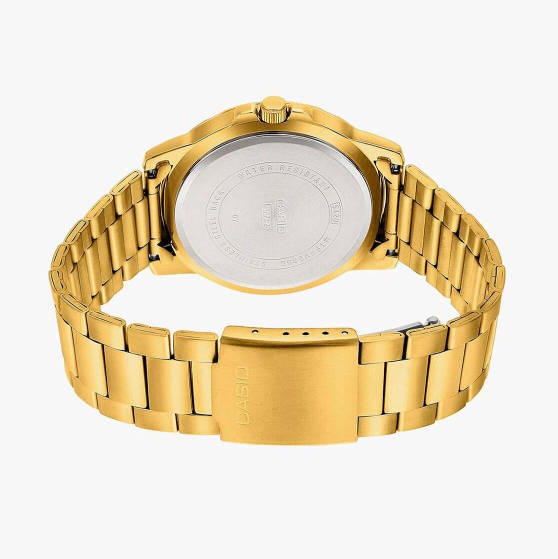 Casio Enticer Multifunction Golden Chain Watch MTP-VD300G-1EUDF