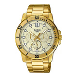 Casio Enticer Multifunction Golden Chain Watch MTP-VD300G-9EUDF