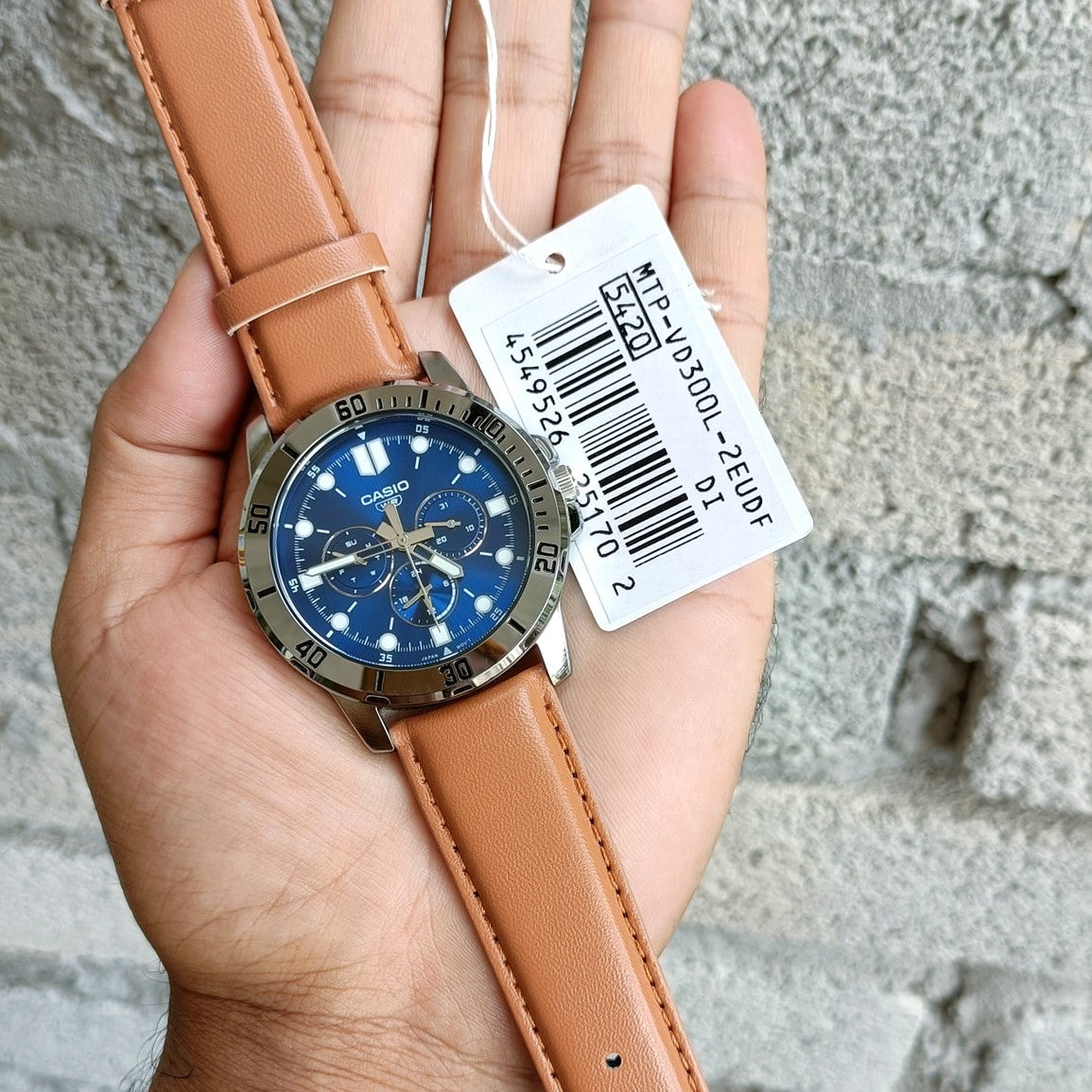 Casio Enticer Multifunction Belt Watch MTP-VD300L-2EUDF