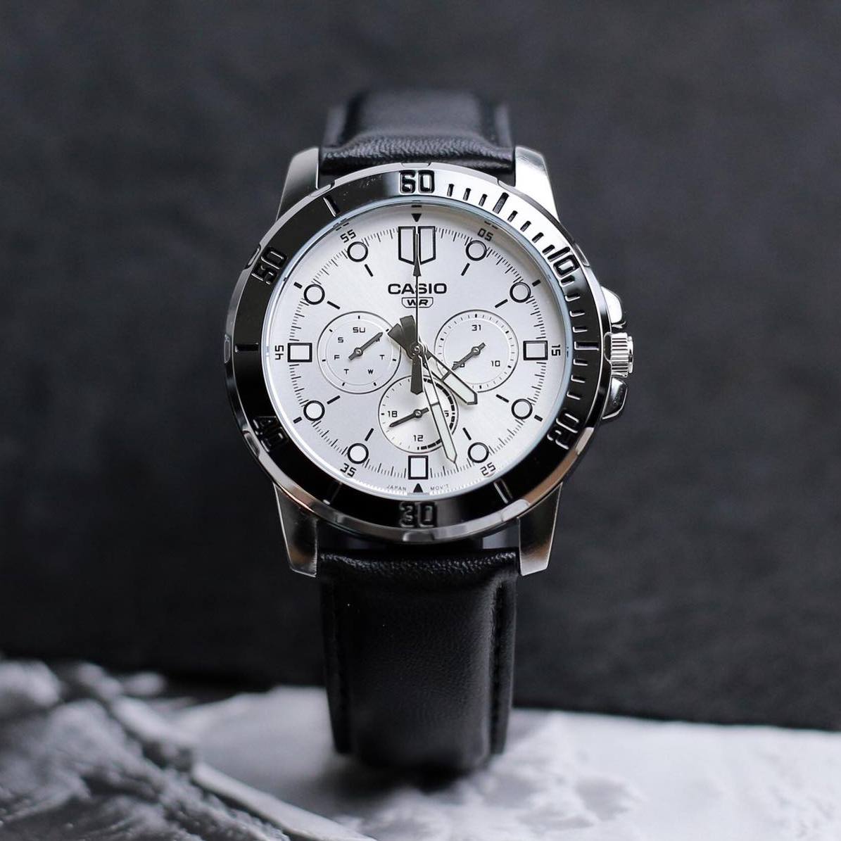 Casio Enticer Multifunction Belt Watch MTP-VD300L-7EUDF