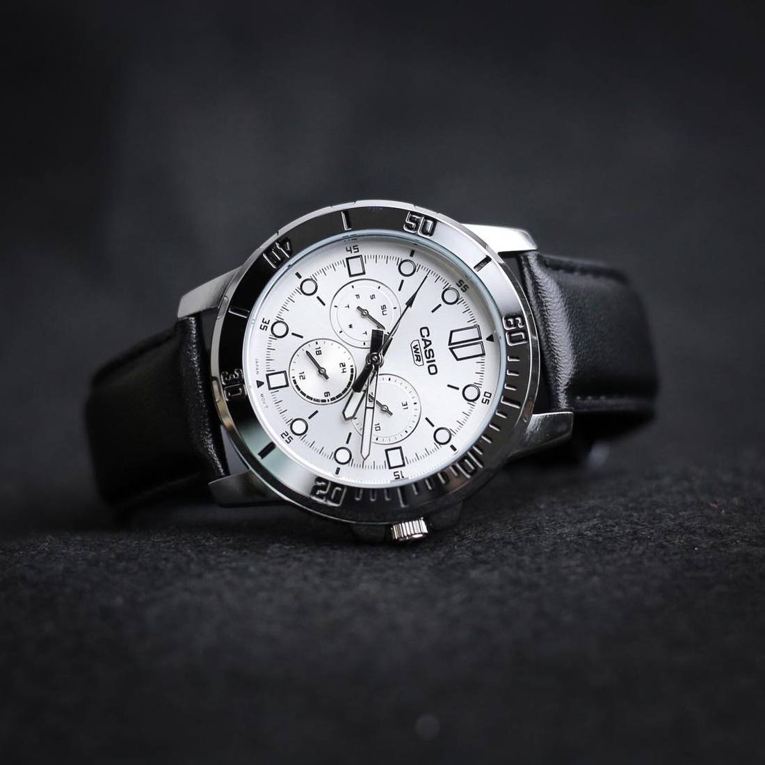 Casio Enticer Multifunction Belt Watch MTP-VD300L-7EUDF