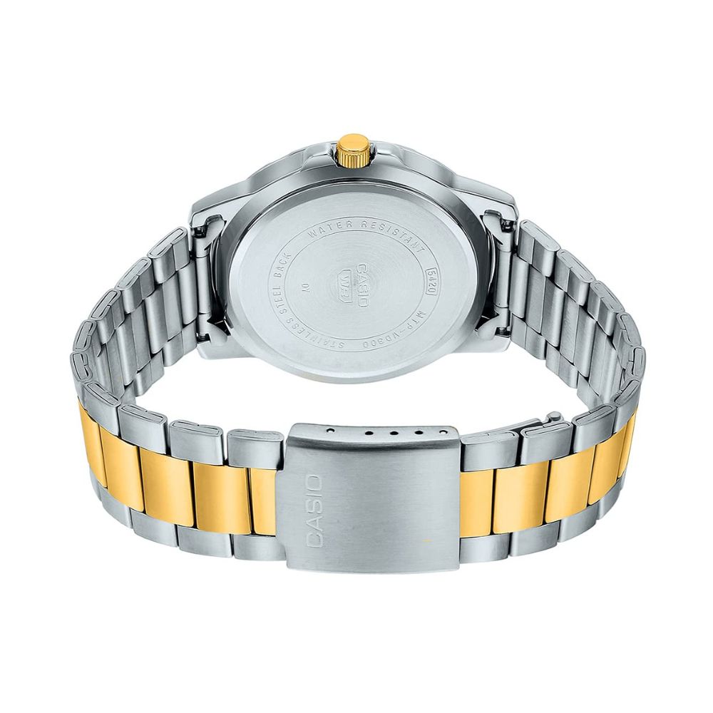 Casio Enticer Multifunction Two Tone Chain Watch MTP-VD300SG-1EUDF
