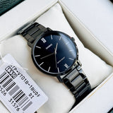 Casio Standard Black Chain Watch MTP-VT01B-1BUDF