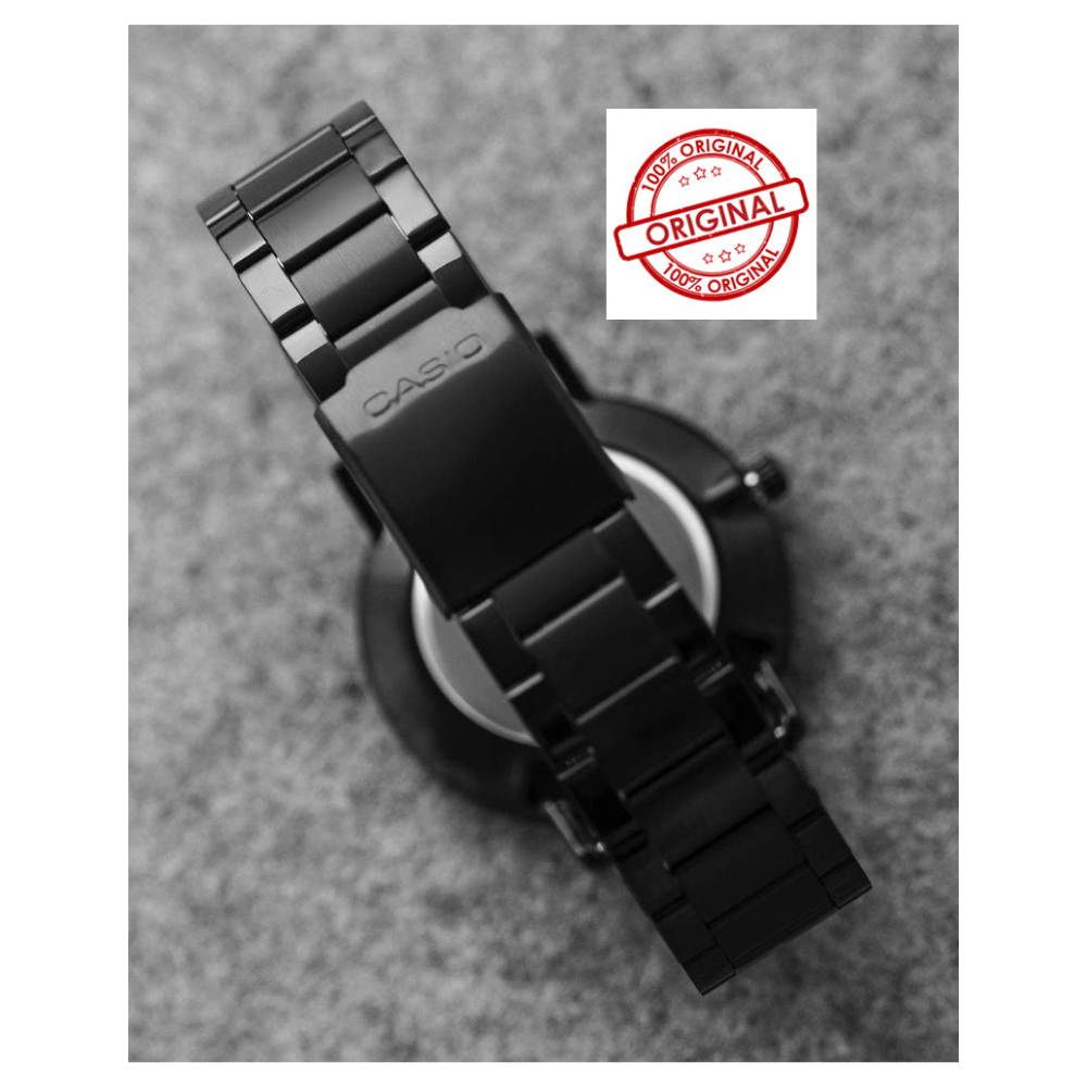 Casio Standard Black Chain Watch MTP-VT01B-2BUDF