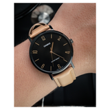 Casio Standard Black Belt Watch MTP-VT01BL-1BUDF