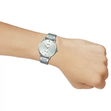 Casio Standard Silver Chain Watch MTP-VT01D-7BUDF