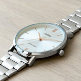 Casio Standard Silver Chain Watch MTP-VT01D-7BUDF