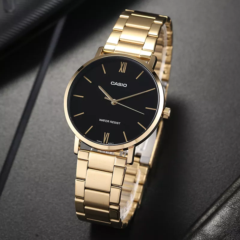 Casio Standard Golden Chain Watch MTP-VT01G-1BUDF