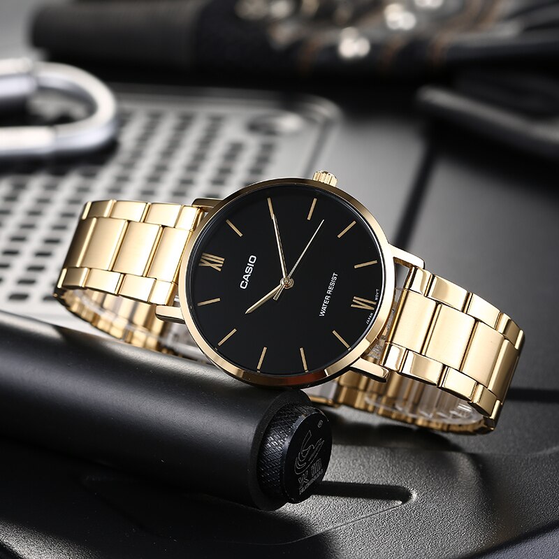 Casio Standard Golden Chain Watch MTP-VT01G-1BUDF