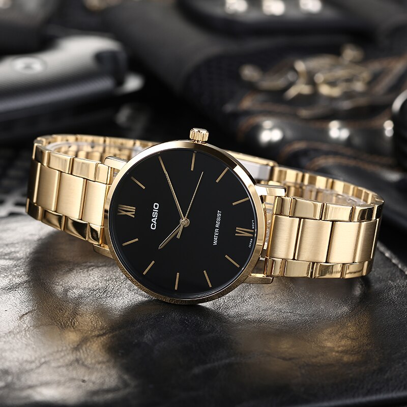 Casio Standard Golden Chain Watch MTP-VT01G-1BUDF