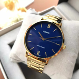 Casio Standard Golden Chain Watch MTP-VT01G-2BUDF