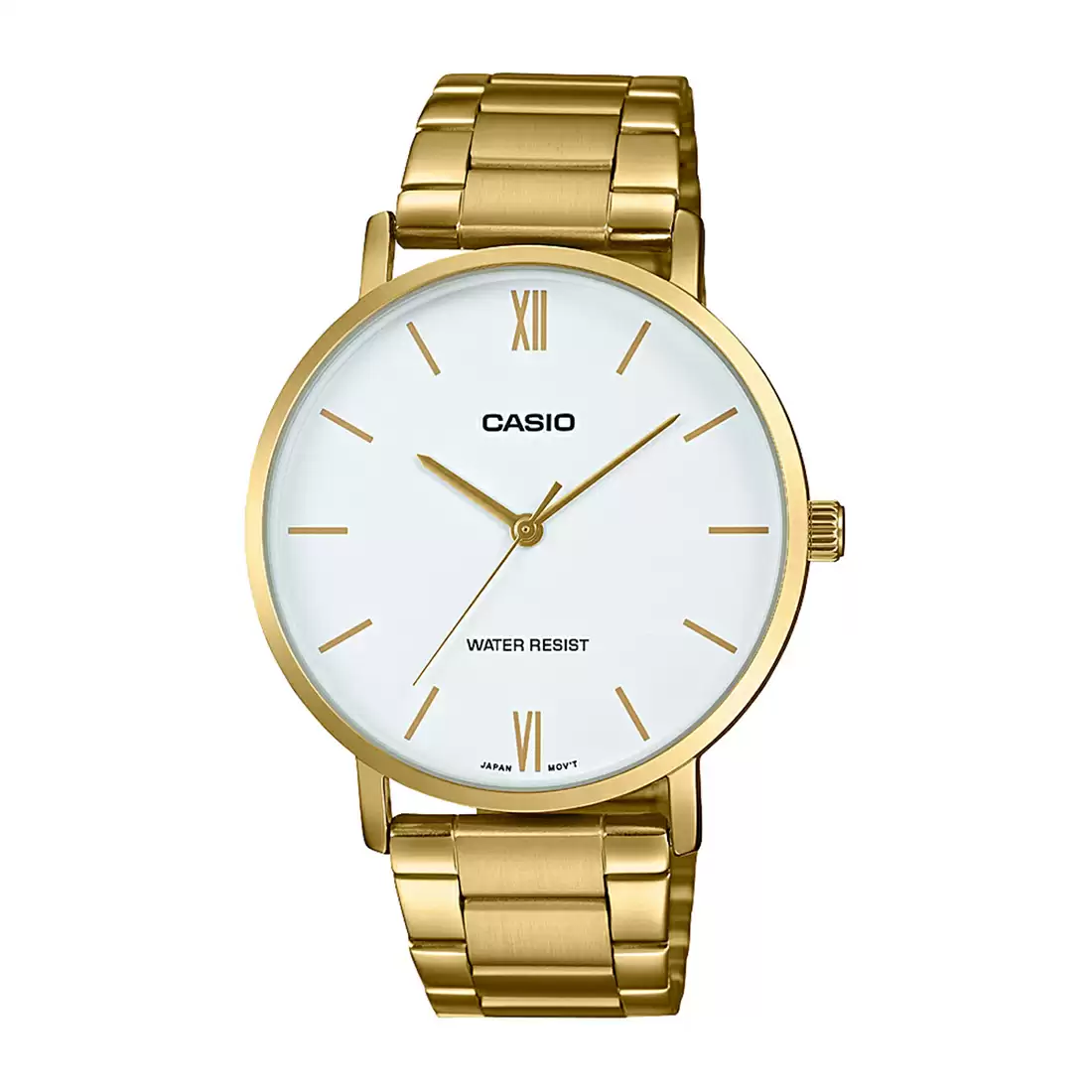 Casio Standard Golden Chain Watch MTP-VT01G-7BUDF