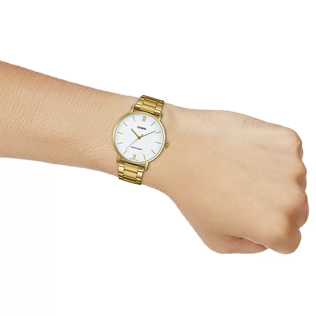 Casio Standard Golden Chain Watch MTP-VT01G-7BUDF