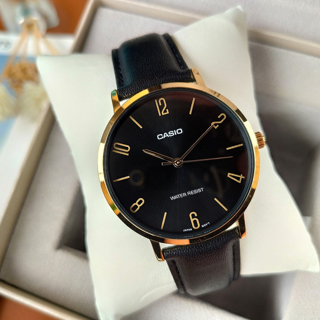 Casio Standard Golden Belt Watch MTP-VT01GL-1B2UDF