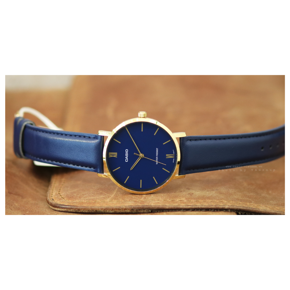 Casio Standard Golden Belt Watch MTP-VT01GL-2BUDF