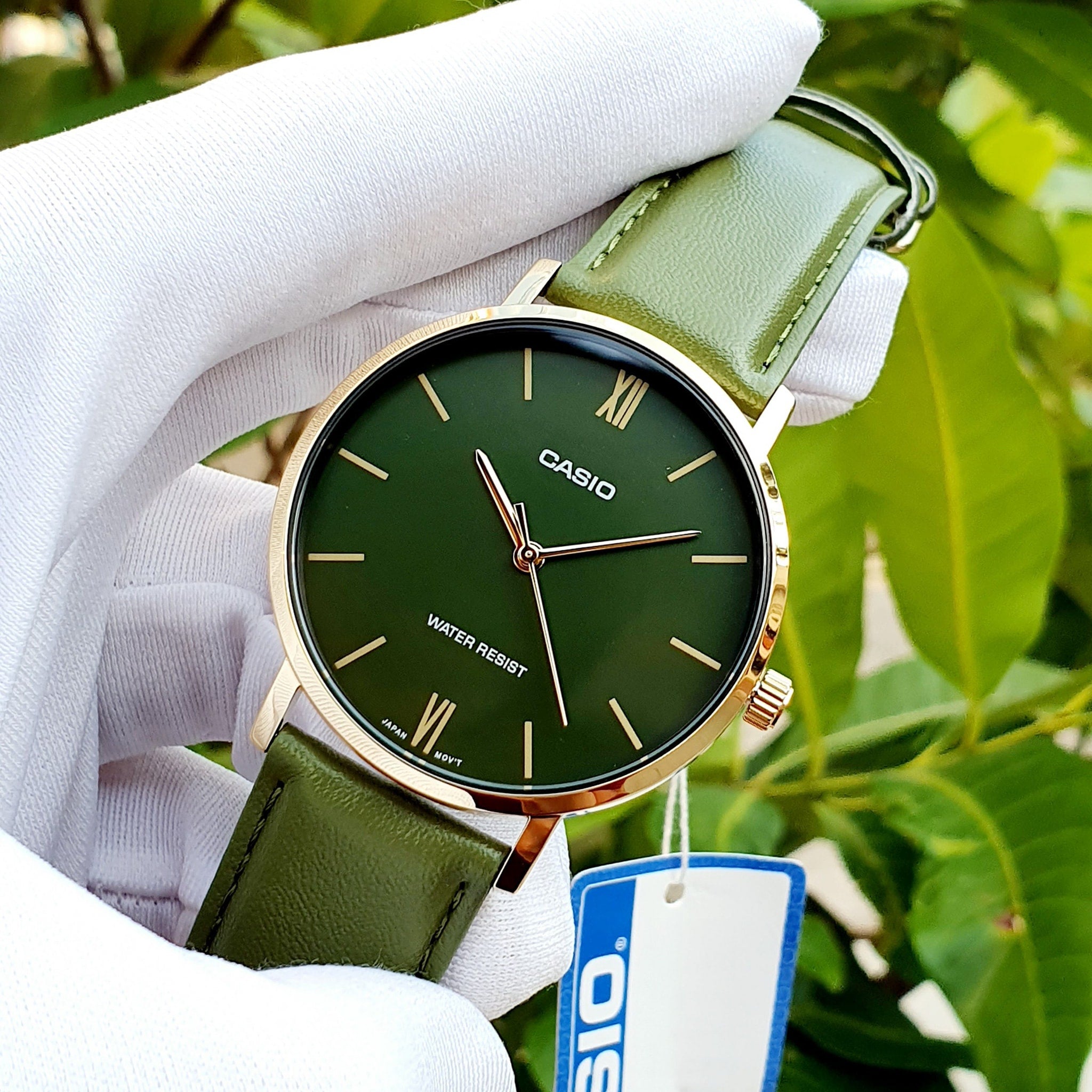 Casio Standard Golden Belt Watch MTP-VT01GL-3BUDF