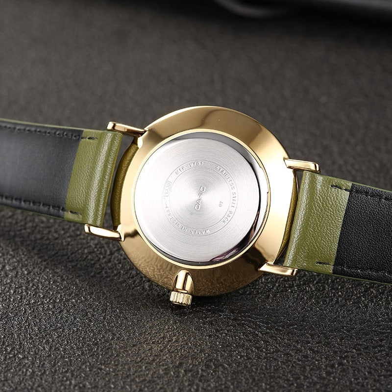 Casio Standard Golden Belt Watch MTP-VT01GL-3BUDF