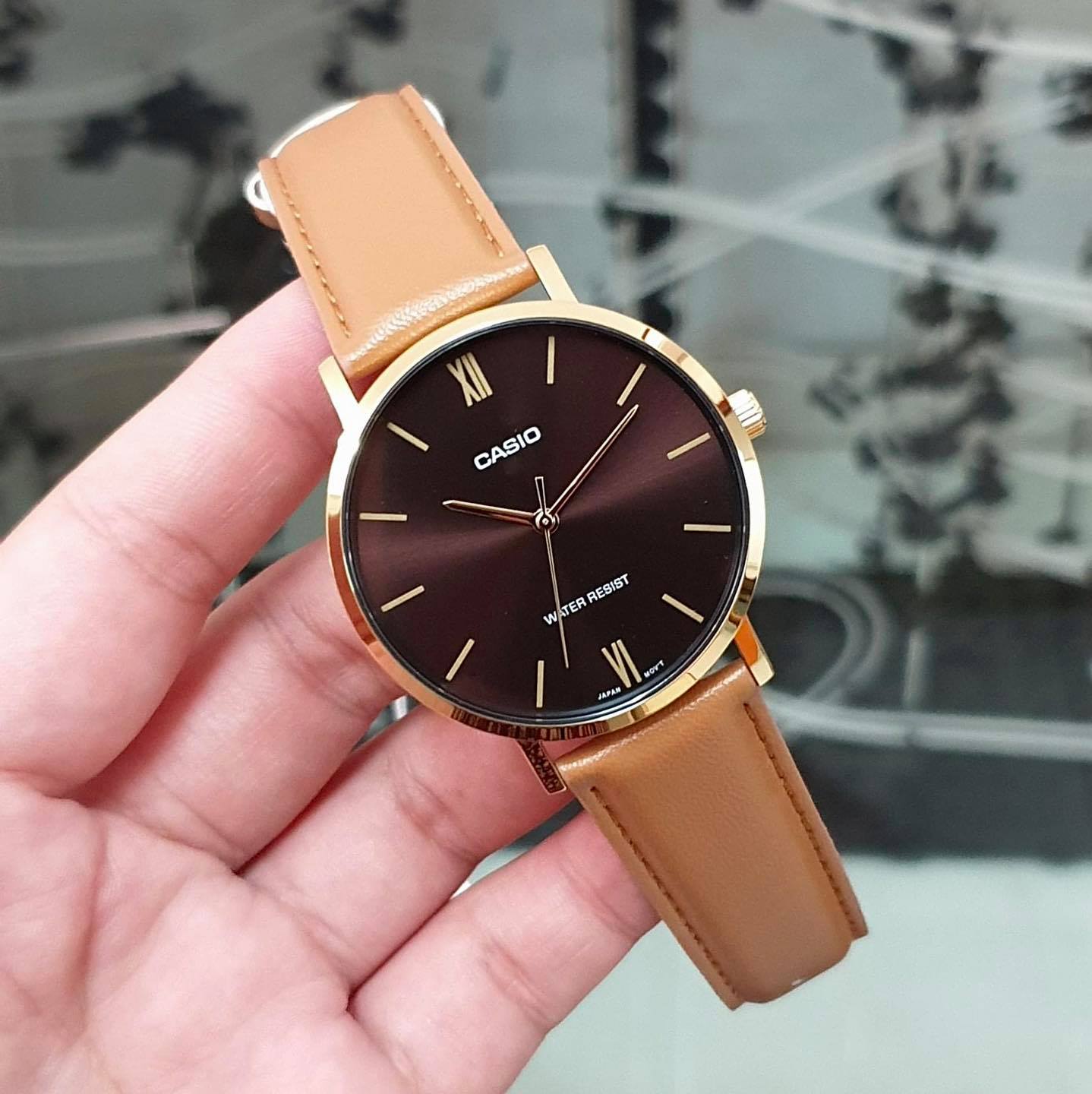 Casio Standard Golden Belt Watch MTP-VT01GL-5BUDF