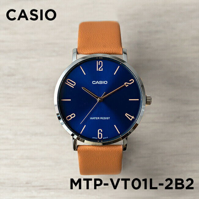 Casio Standard Belt Watch MTP-VT01L-2B2UDF