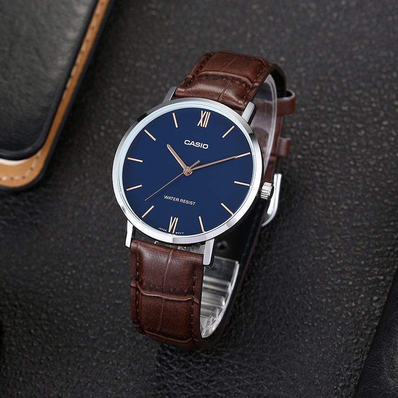 Casio Standard Belt Watch MTP-VT01L-2BUDF