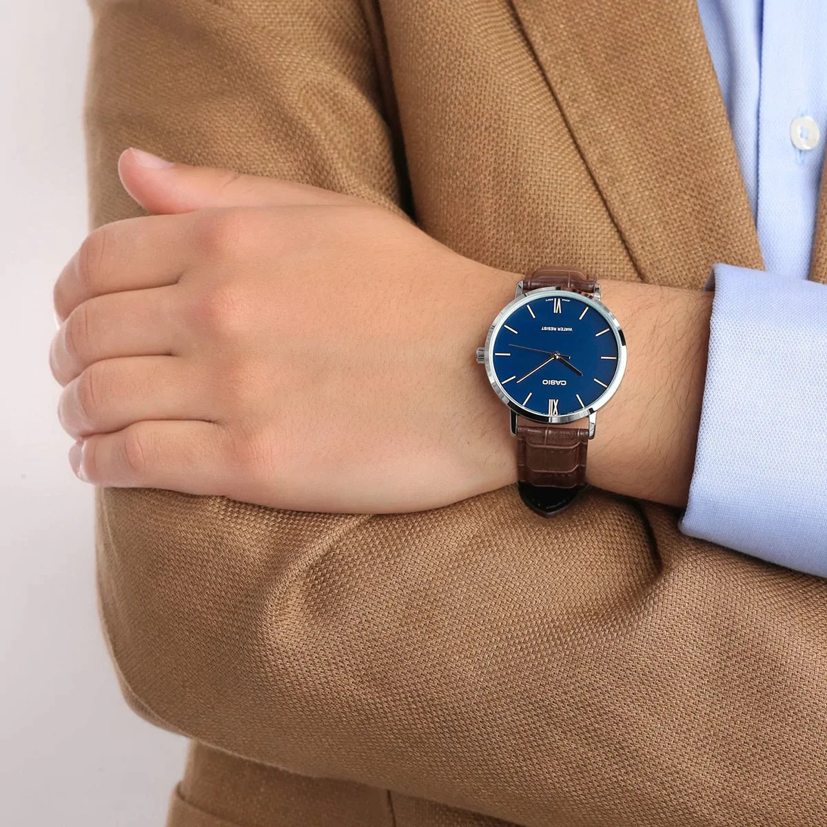 Casio Standard Belt Watch MTP-VT01L-2BUDF