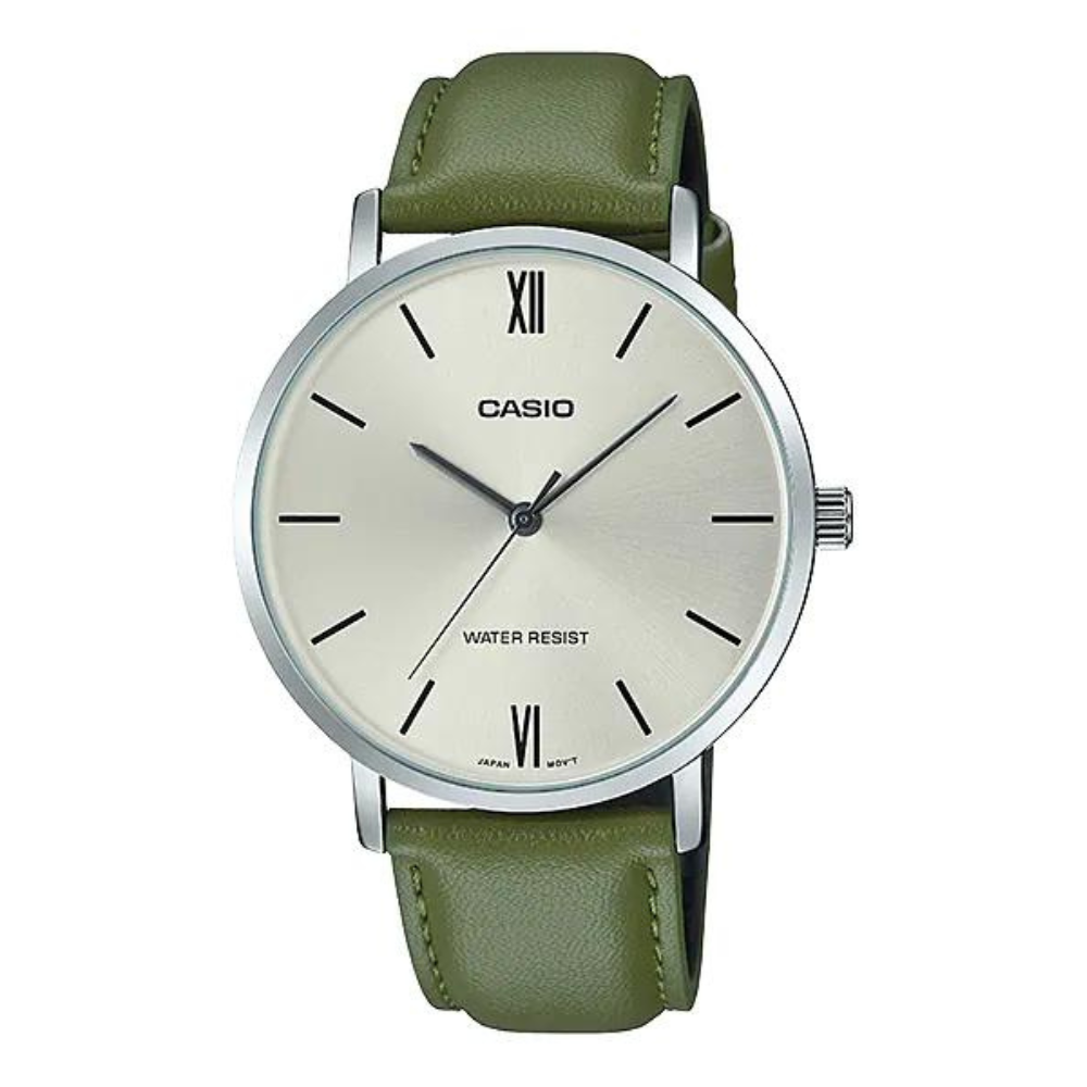 Casio Standard Belt Watch MTP-VT01L-3BUDF