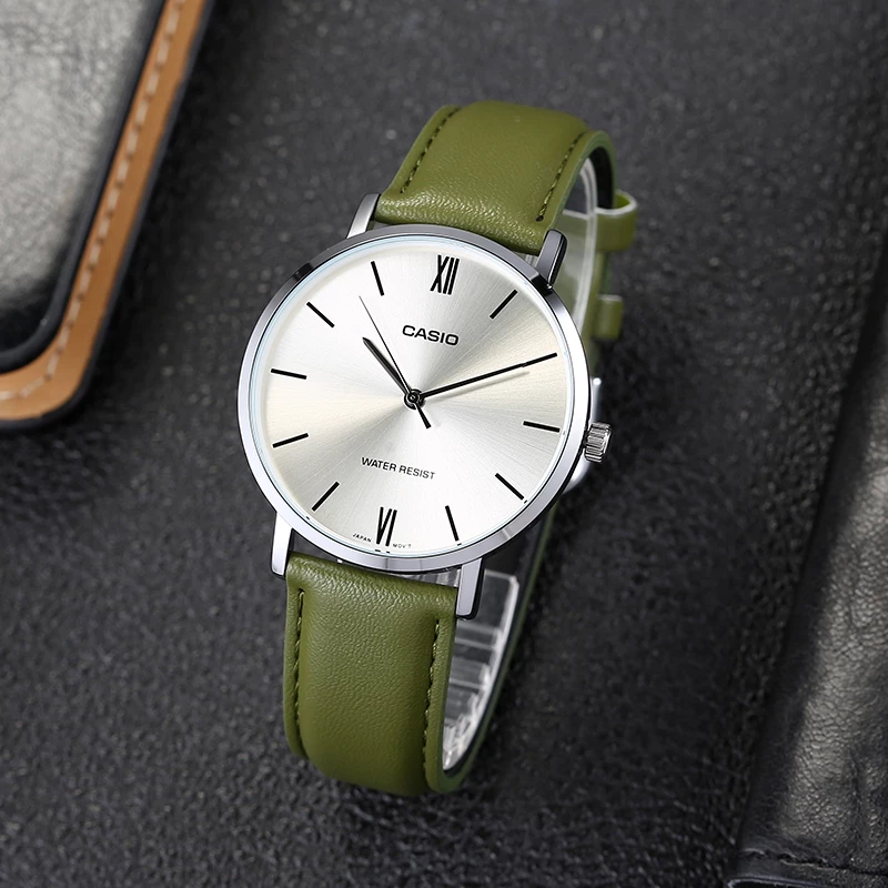 Casio Standard Belt Watch MTP-VT01L-3BUDF